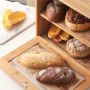 Bamboo bread container - two-level, 40x30,5x17