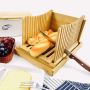 Bamboo bread slicer