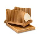 Bamboo bread slicer