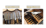 Bamboo organizer, knife insert in the drawer, 16 compartments