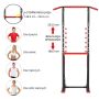 Bar + handrail for exercises, stretching, stomach 2in1