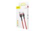 BASEUS KABEL USB- USB-C CATKLF-BG1 1M SZARY + CZERWONY