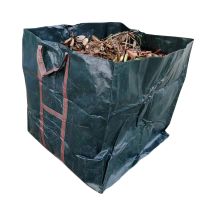 Basket garden bag for leaves / grass with handles 90x90x90