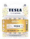 BATERIE ALKALICZNE TESLA AA/LR6/1,5V 4SZT GOLD+