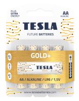 BATERIE ALKALICZNE TESLA AA/LR6/1,5V 4SZT GOLD+