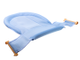 Bath tub insert, mat, bath net light - blue