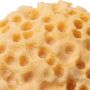 Bath washcloth / sponge - dark yellow