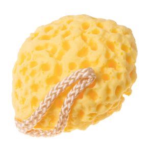 Bath washcloth / sponge - yellow