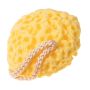 Bath washcloth / sponge - yellow