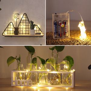 Battery powered LED lamps - 2m wire