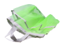 Beach bag beach net for toys - green 