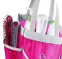 Beach bag net for beaches toys - pink