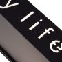 BEAUTY LIFE two-level shelf for cosmetics - black