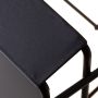BEAUTY LIFE two-level shelf for cosmetics - black