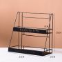 BEAUTY LIFE two-level shelf for cosmetics - black