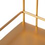 BEAUTY LIFE two-level shelf for cosmetics - gold