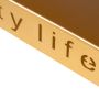 BEAUTY LIFE two-level shelf for cosmetics - gold