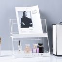BEAUTY LIFE two-level shelf for cosmetics - white