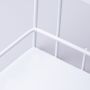 BEAUTY LIFE two-level shelf for cosmetics - white