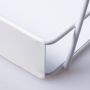 BEAUTY LIFE two-level shelf for cosmetics - white