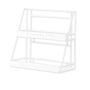 BEAUTY LIFE two-level shelf for cosmetics - white