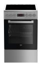Beko FSM57300GX Freestanding cooker Ceramic Stainless steel A
