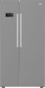 Beko GNE 64021XB side-by-side refrigerator Freestanding Inox