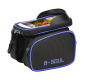 Bicycle bag with a phone case / bicycle bag B-SOUL - blue