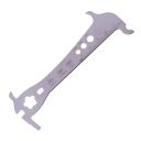 Bicycle chain wear gauge