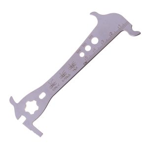 Bicycle chain wear gauge