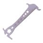 Bicycle chain wear gauge