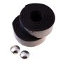 Bicycle handlebar wrap - black