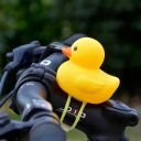 Bicycle lamp / bell in the shape of a duckling