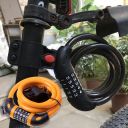 Bicycle lock bike lock, motor code