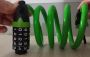 Bicycle lock with a code, code - black, long 120 cm
