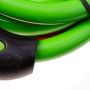 Bicycle lock with code / code - green