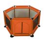 Big dry pool playpen for balls - orange