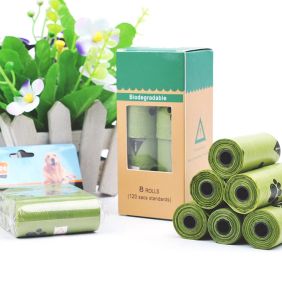 Biodegradable bags for dog droppings