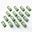 Biodegradable dog waste bags 16 rolls