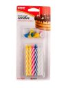 Birthday candles 12+12pcs
