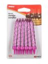 Birthday candles Jumbo MY PARTY 12pcs