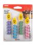 Birthday candles Star and Flame 4pcs MY PARTY