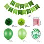 Birthday decoration for boy's - green
