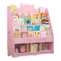 Bookcase for the children's room 100*32*112 cm- pink