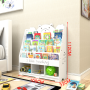 Bookcase for the children's room 100*32*112 cm - white