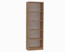 Bookcase Straight Oak Craft Gold 60 cm