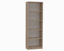 Bookcase Straight Oak Sonoma 60 cm