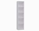 Bookcase Straight White 40 cm