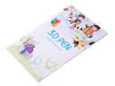 Booklet with 3D pen designs