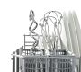 Bosch MFQ4020 mixer Hand mixer 450 W Anthracite, White